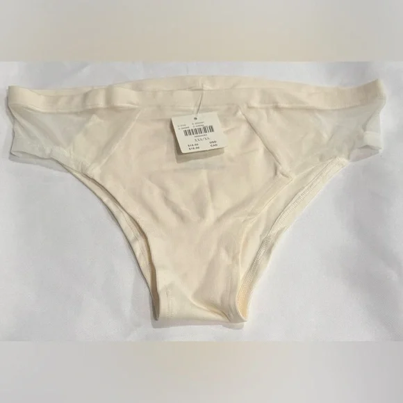 NWT Anthropologie OB Mesh + Renna Mix Bikini Briefs - Picture 1 of 3